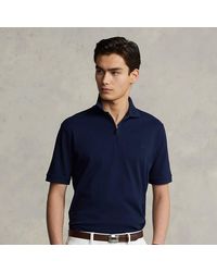 Polo Ralph Lauren - Custom Slim Fit Mesh Stretch Polo-shirt - Lyst