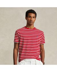 Polo Ralph Lauren - Classic Fit Gestreept Jersey T-shirt - Lyst