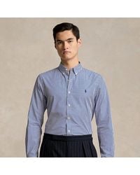 Polo Ralph Lauren - Custom Fit Poplin Overhemd Met Stretch - Lyst