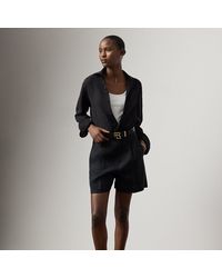 Ralph Lauren - Tracy Pleated Linen Short - Lyst
