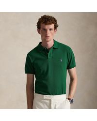 Polo Ralph Lauren - Custom Slim Fit Mesh Polo - Lyst