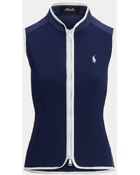 Ralph Lauren - Gilet Entièrement Zippé En Coton Éponge - Lyst