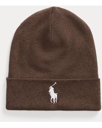 Polo Ralph Lauren - Combed Cotton Beanie - Lyst