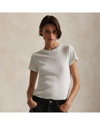 Ralph Lauren - Slim-Fit Baumwoll-T-Shirt - Lyst