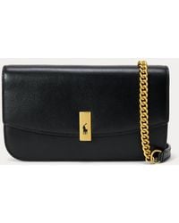 Polo Ralph Lauren - Polo Id Leather Chain Wallet And Bag - Lyst