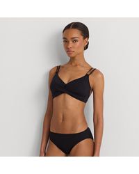 Ralph Lauren - Twist-front Bikini Top - Lyst