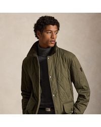 Polo Ralph Lauren - The Beaton Quilted Car Coat - Lyst