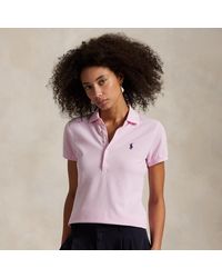 Ralph Lauren - Slim Fit Stretch Polo Shirt - Lyst