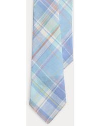 Polo Ralph Lauren - Vintage-Inspired Plaid Linen Tie - Lyst