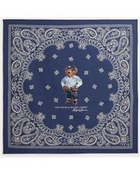 Ralph Lauren - Polo Bear Paisley Cotton Bandanna - Lyst