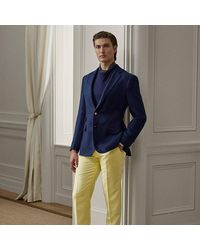 Ralph Lauren - Handgeschneiderte Hose Gregory Mit Seide - Lyst