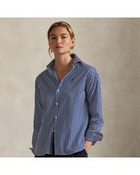 Polo Ralph Lauren - Relaxed Fit Striped Cotton Shirt - Lyst