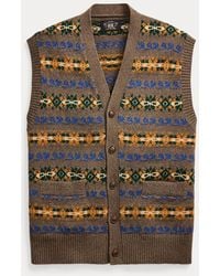 RRL - Fair-Isle-Pullunder Aus Wollmischung - Lyst
