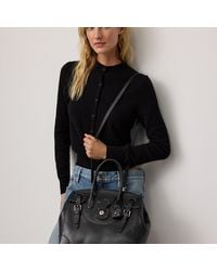 Ralph Lauren - Tasche Soft Ricky 33 Aus Kalbsleder - Lyst