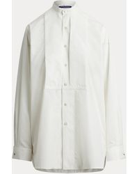 Ralph Lauren - Kirstin Cotton Broadcloth Shirt - Lyst