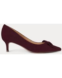 Ralph Lauren - Décolleté Adrienne in camoscio - Lyst