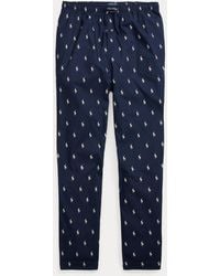 Polo Ralph Lauren - Signature Pony Cotton Pyjama Trouser - Lyst