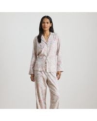 Ralph Lauren - Paisley Cotton-Blend Twill Sleep Set - Lyst