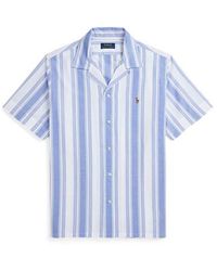 Polo Ralph Lauren - Classic Fit Striped Oxford Camp Shirt - Lyst