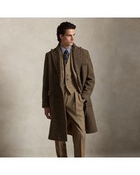 Polo Ralph Lauren - The Herringbone Tweed Polo Coat - Lyst