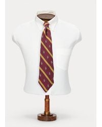 RRL - Corbata Club De Seda Con Rayas - Lyst