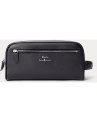 Polo Ralph Lauren - Pebbled Leather Travel Case - Lyst