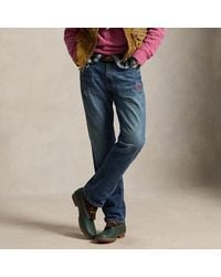 Polo Ralph Lauren - Hampton Straight Distressed Jean - Lyst
