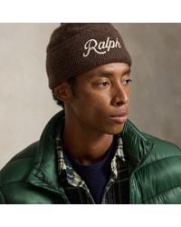 Polo Ralph Lauren - The Ralph Lauren Logo Wool-Alpaca Beanie - Lyst