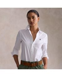 Polo Ralph Lauren - Stretch Slim Fit Cotton Shirt - Lyst