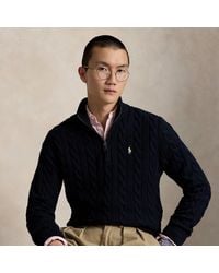 Polo Ralph Lauren - Cable-knit Cotton Jumper - Lyst