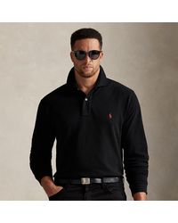 Polo Ralph Lauren - Mesh Long-Sleeve Polo Shirt - Lyst