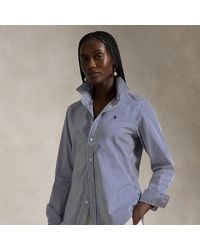 Polo Ralph Lauren - Slim Fit Striped Cotton Shirt - Lyst