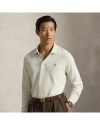Polo Ralph Lauren - Double-Knit Polo-Collar Pullover - Lyst