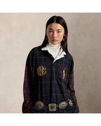 Polo Ralph Lauren - Plaid Cotton Rugby Shirt - Lyst