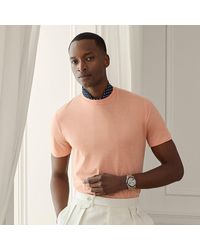 Ralph Lauren - Lisle T-Shirt Met Ronde Hals - Lyst