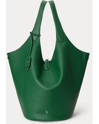 Polo Ralph Lauren - Polo Play Leather Large Tote - Lyst