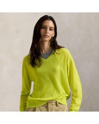 Ralph Lauren - Wool V-Neck Sweater - Lyst