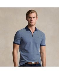 Ralph Lauren - Custom Slim Fit Stretch Mesh Polo Shirt - Lyst
