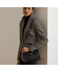 Ralph Lauren - Nappa Leather Small Farrah Soft Satchel - Lyst