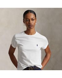Polo Ralph Lauren - T Shirt In Cotone Leggero - Lyst