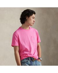 Polo Ralph Lauren - Custom Slim Fit Jersey Crewneck T-Shirt - Lyst