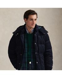 Ralph Lauren - The Wainwright Corduroy Down Jacket - Lyst