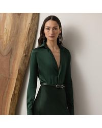 Ralph Lauren - Camicia Cameron in seta Straight-Fit - Lyst