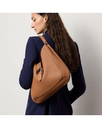 Ralph Lauren - Welington Calfskin Medium Shoulder Bag - Lyst