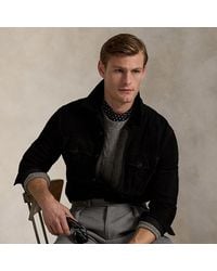 Polo Ralph Lauren - Utility-Hemdjacke Aus Wildleder - Lyst