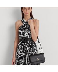 Ralph Lauren - Borsa Sophee media in pelle - Lyst