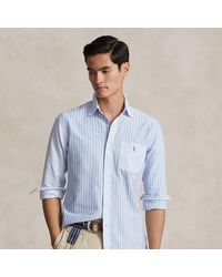 Polo Ralph Lauren - Custom Fit Gestreept Oxford Fun Overhemd - Lyst