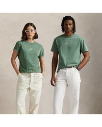 Polo Ralph Lauren - Maglietta in jersey con logo Classic-Fit - Lyst