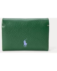 Polo Ralph Lauren - Polo Play Leather Snap Card Case - Lyst