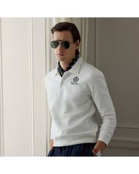 Ralph Lauren - Polo De Felpa Con Escudo Bordado - Lyst